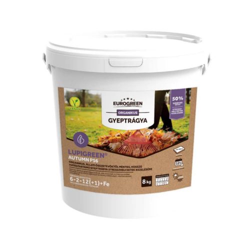 EUROGREEN Lupigreen Autumn növényi eredetű szerves gyeptrágya P56 8kg