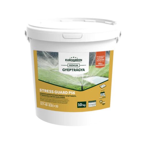 EUROGREEN Stress Guard stresszkezelő gyeptrágya P56 10kg